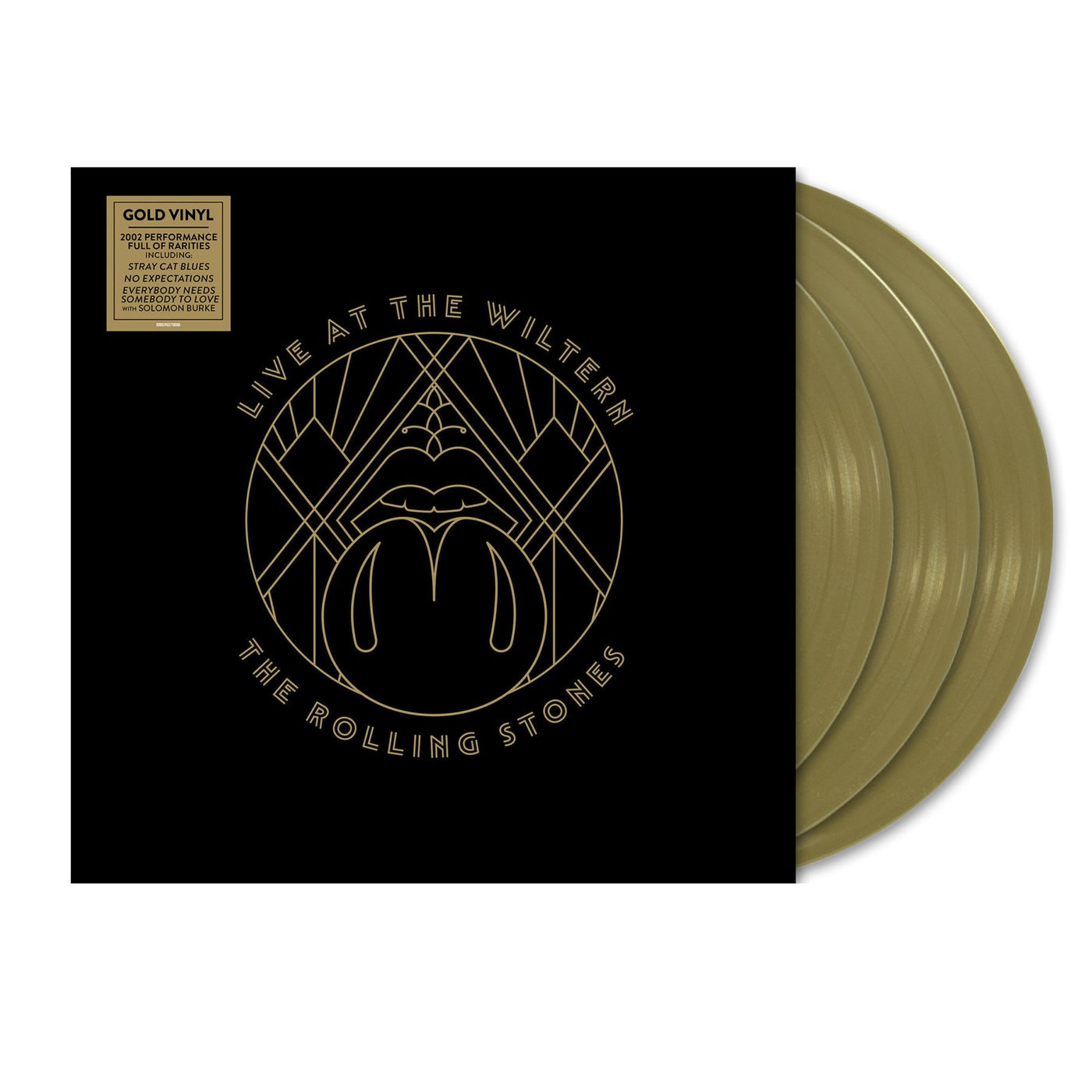 The Rolling Stones - Live At The Wiltern 3x Gold Vinyl LP