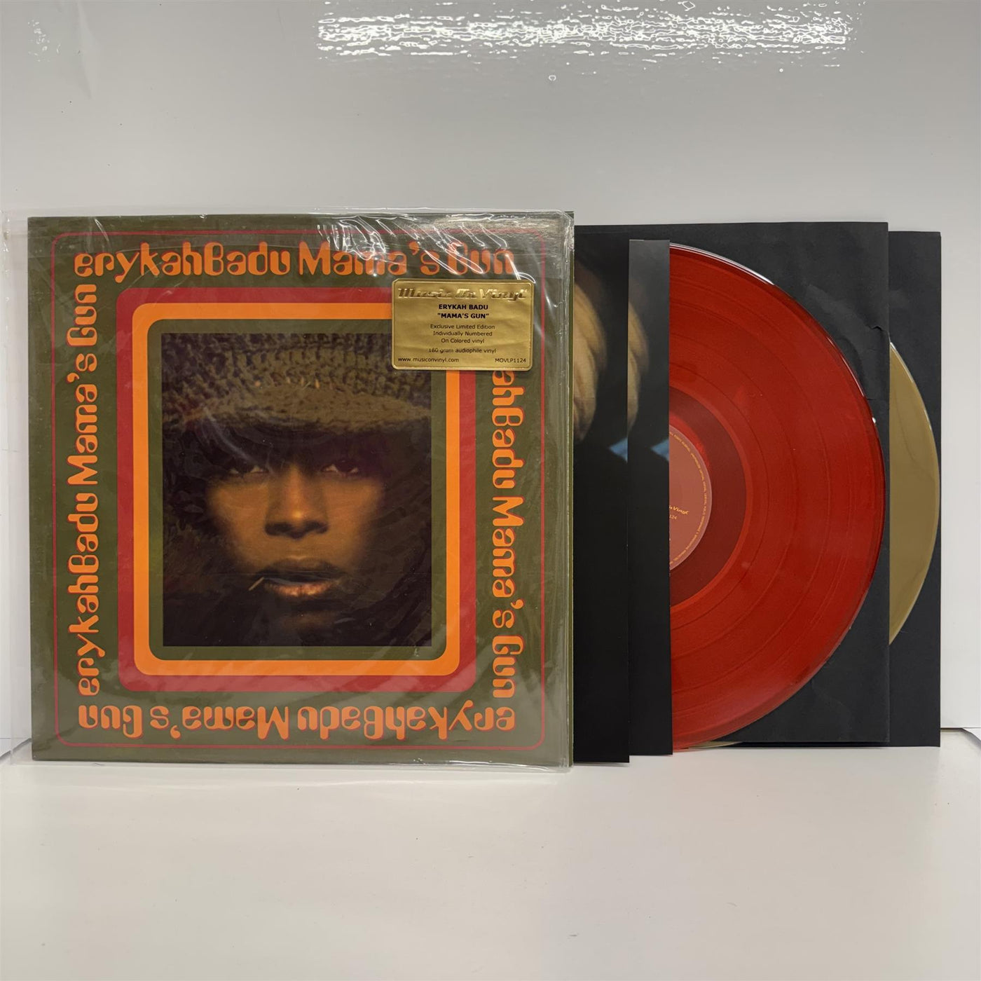 Erykah Badu - Mama's Gun Limited Numbered 2x Red / Gold Vinyl LP