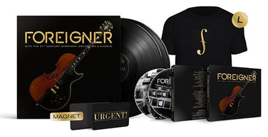 Foreigner - With The 21st Century Symphony Orchestra & Chorus 2x Vinyl LP + CD + DVD + T-Shirt + Magnet Box Set