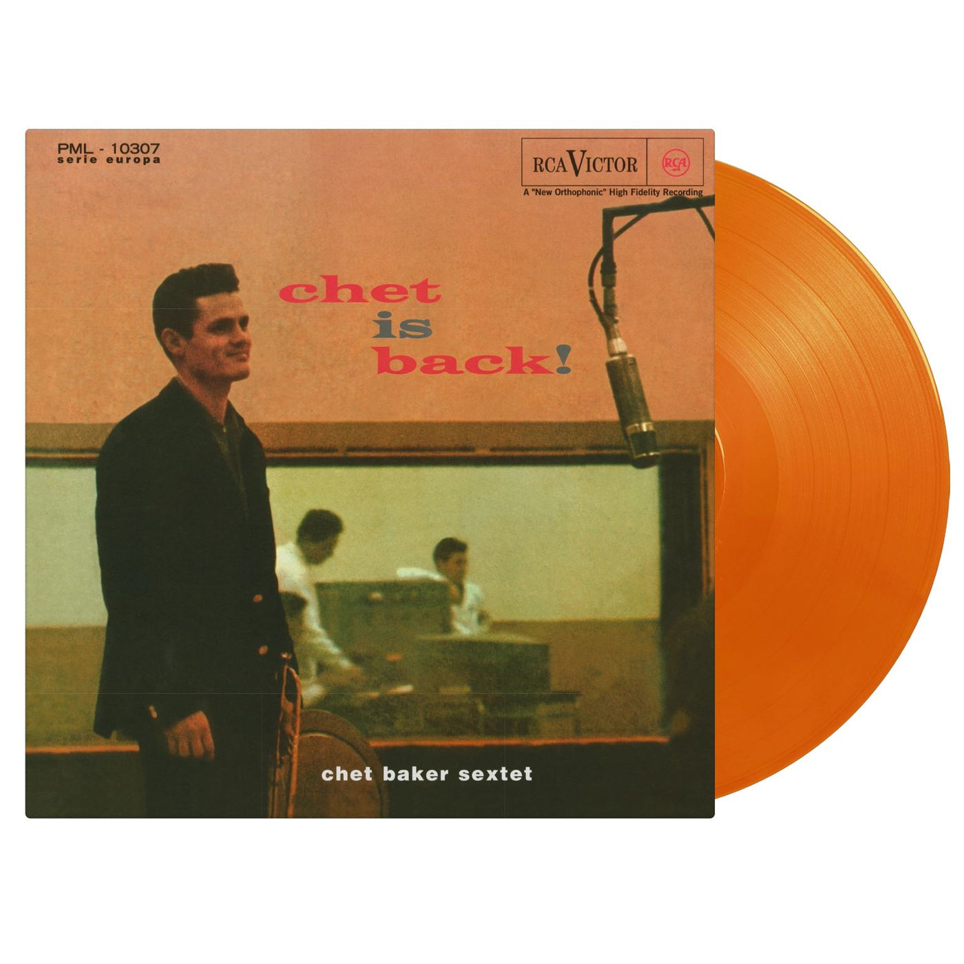 Chet Baker - Chet Is Back Limited Edition 180G Orange Vinyl LP Reissue
