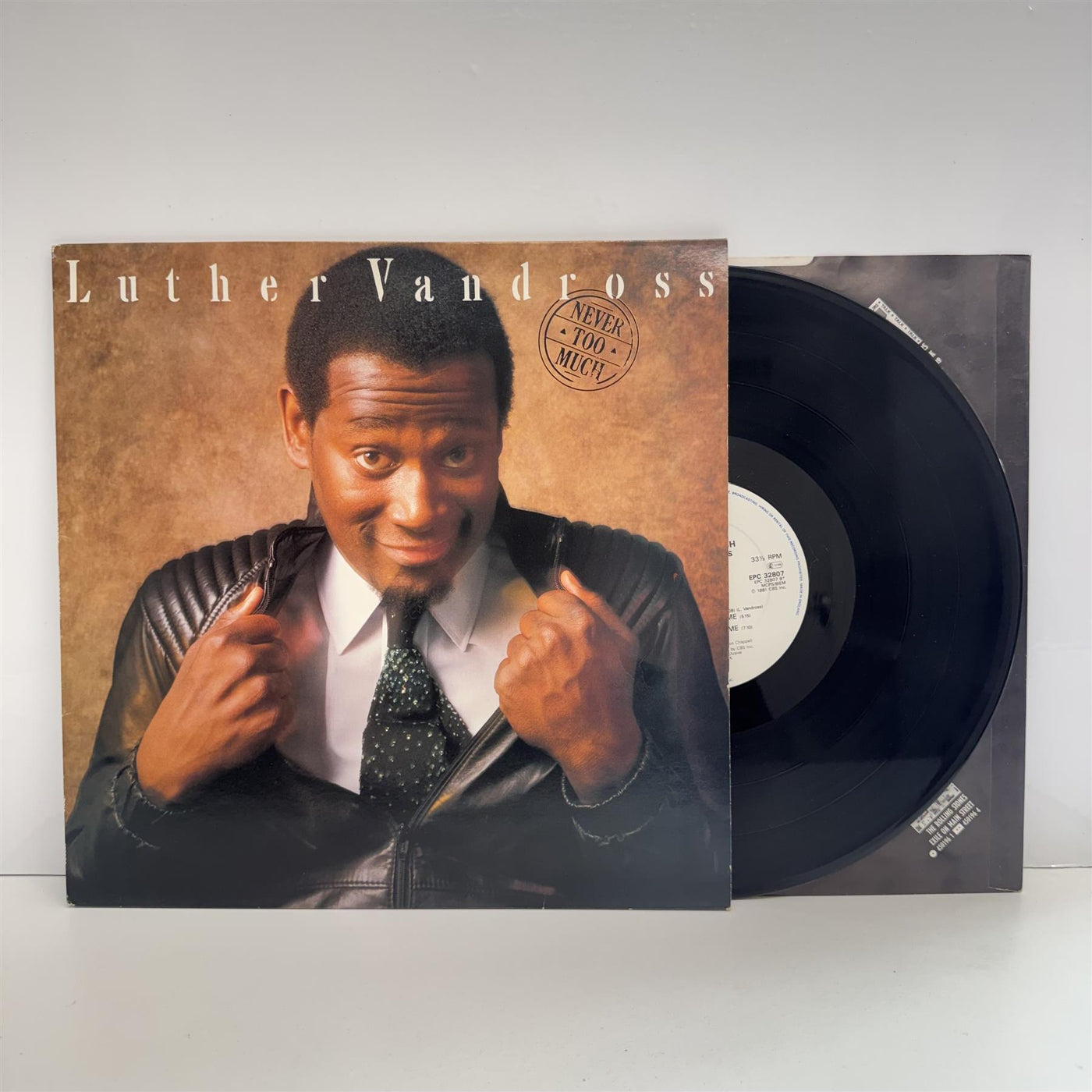Luther Vandross - Never Too Much Vinyl LP