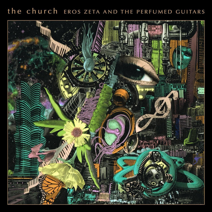 The Church - Eros Zeta & The Perfumed Guitars Galaxy Green Vinyl LP