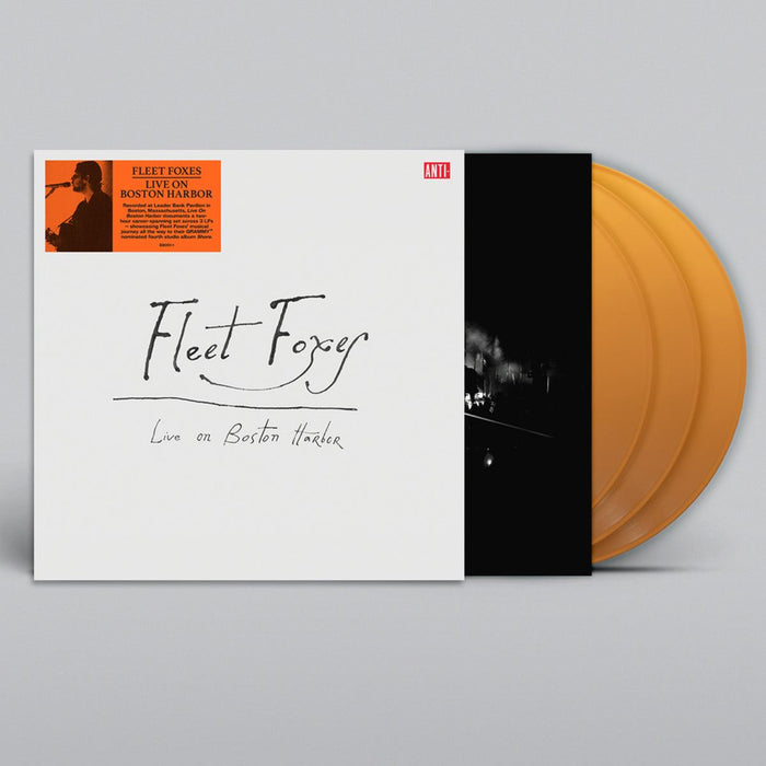 Fleet Foxes - Live On Boston Harbor 3x Peach Vinyl LP