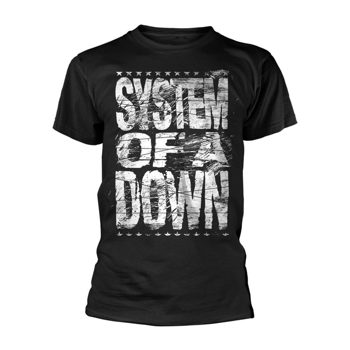 System Of A Down - Distressed Logo T-Shirt