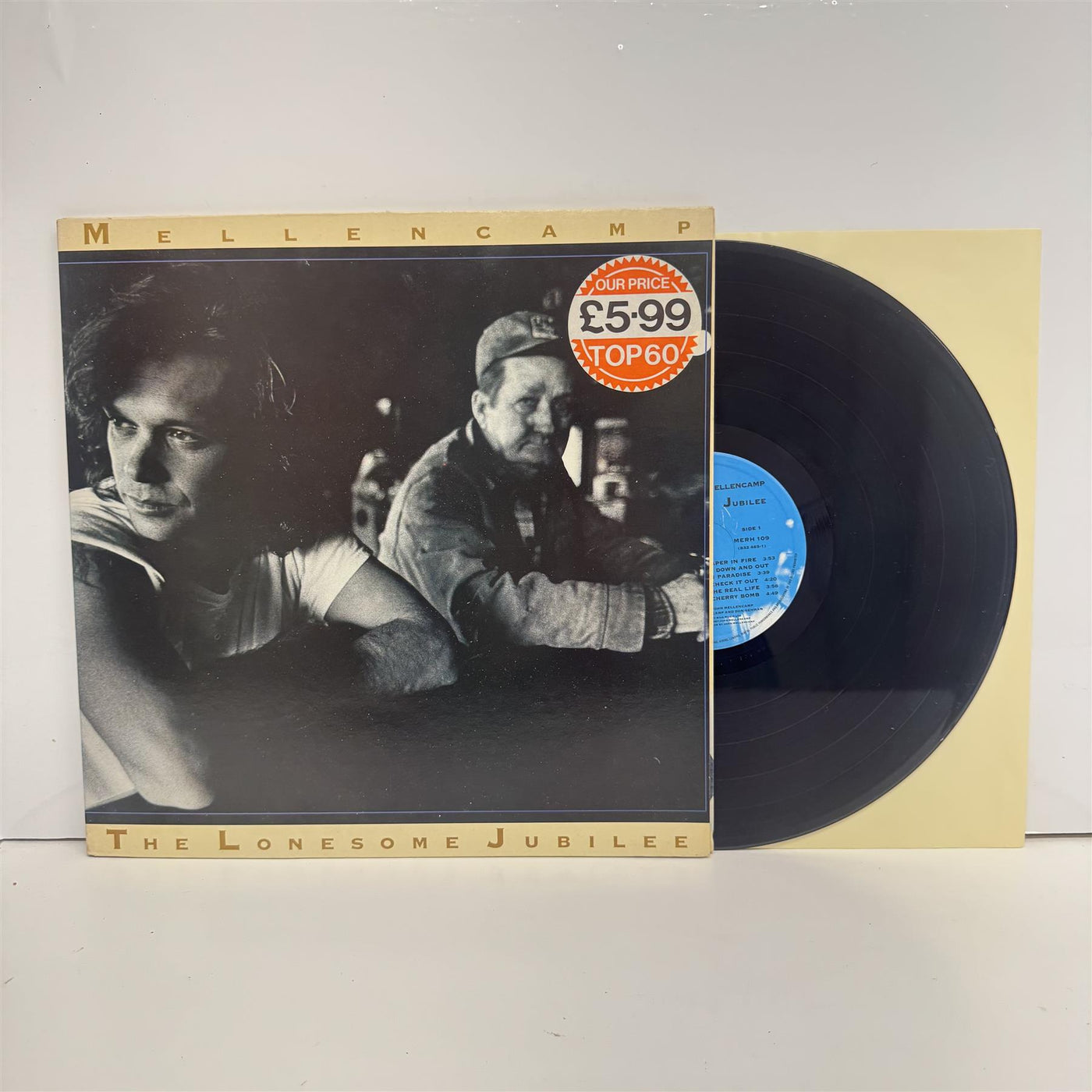 John Cougar Mellencamp - The Lonesome Jubilee Vinyl LP