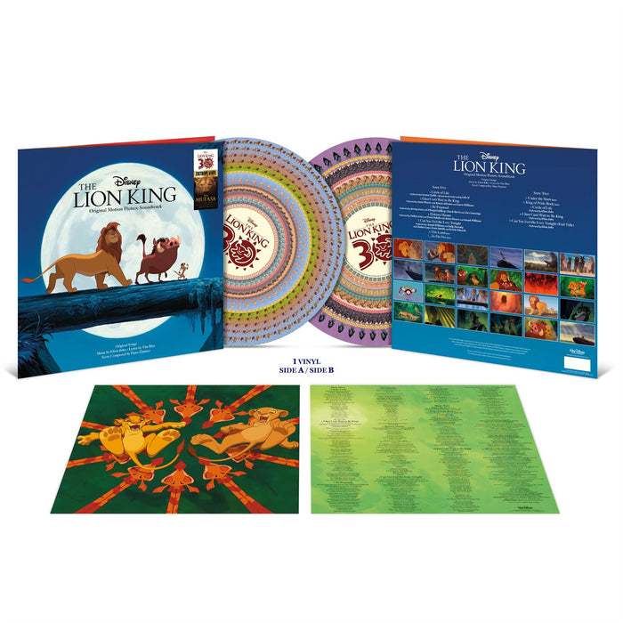 Disney: The Lion King - V/A 30th Anniversary Zoetrope Vinyl LP
