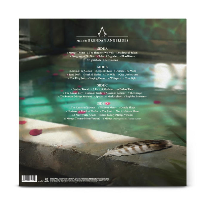 Assassin's Creed Mirage (Original Soundtrack) - Brendan Angelides 2x Amber Vinyl LP