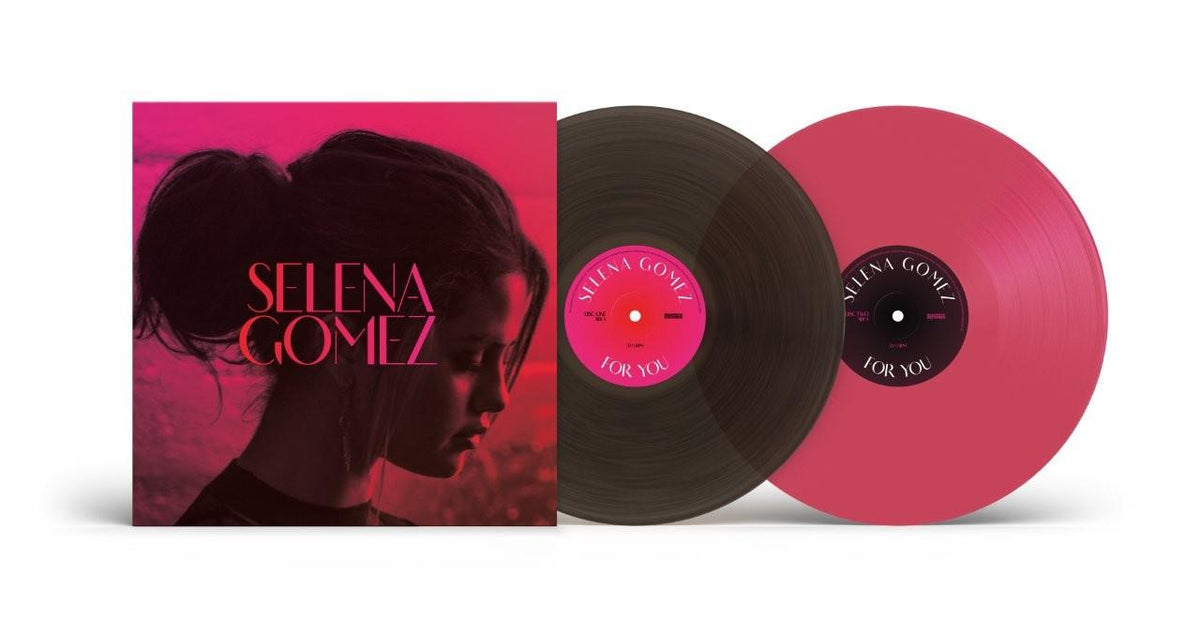 Selena Gomez - For You 2x Pink / Translucent Black Vinyl LP Reissue