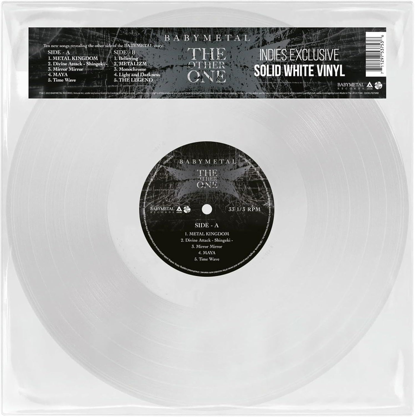 Babymetal - The Other One White Vinyl LP
