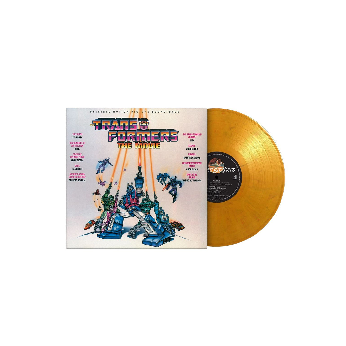 Transformers - V/A Limited Edition 180G 'UNICRON' Marbled Vinyl LP Reissue