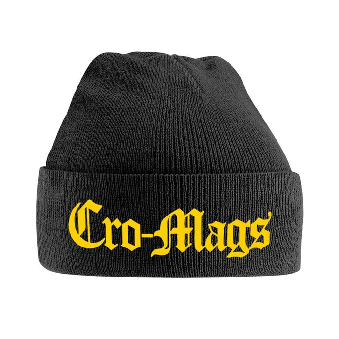 Cro-Mags - Yellow Logo Beanie