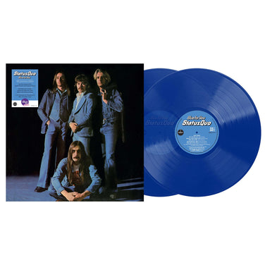 Status Quo - Blue For You National Album Day 2x Translucent Blue Vinyl LP Reissue