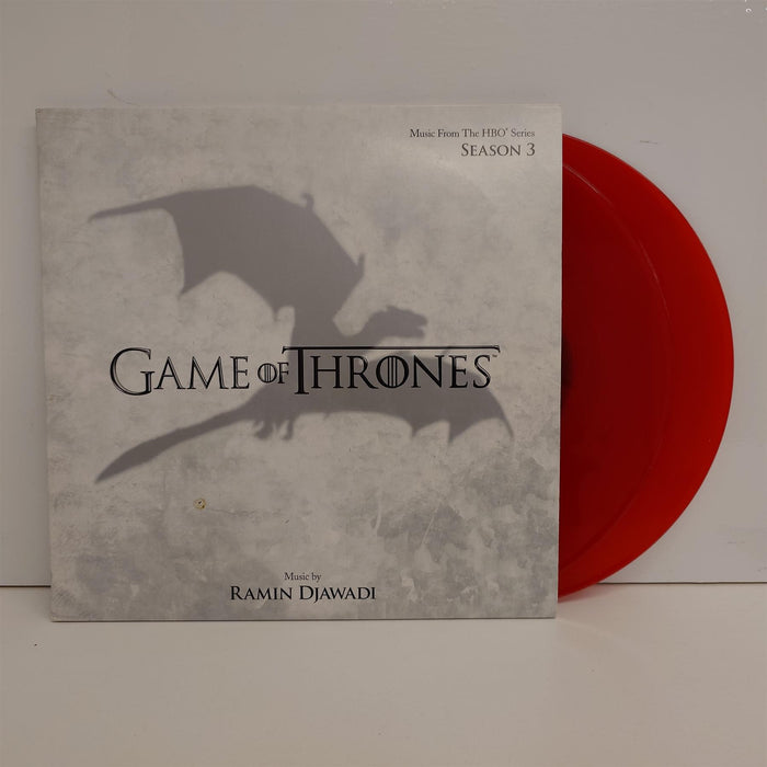 Game Of Thrones (Music From The HBO Series) Season 3 - Ramin Djawadi 2x Transparent Red Vinyl LP