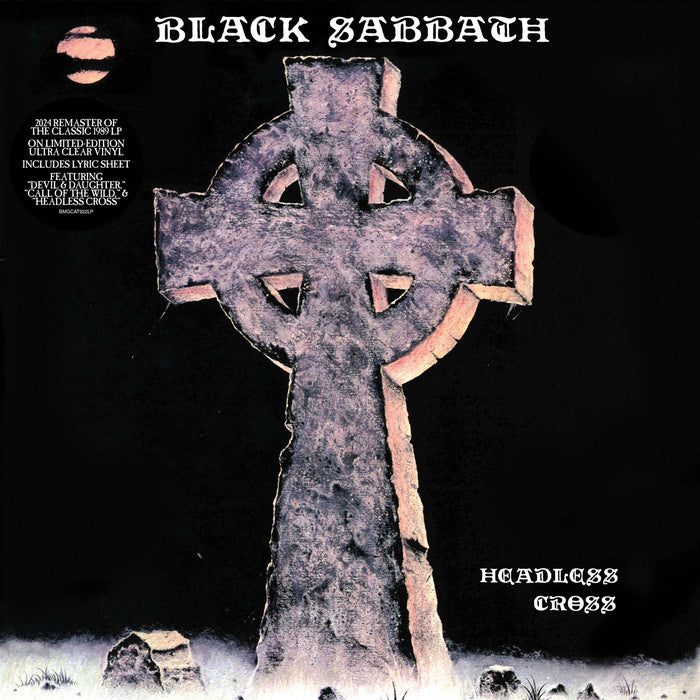 Black Sabbath - Headless Cross Ultra Clear Vinyl LP Remastered