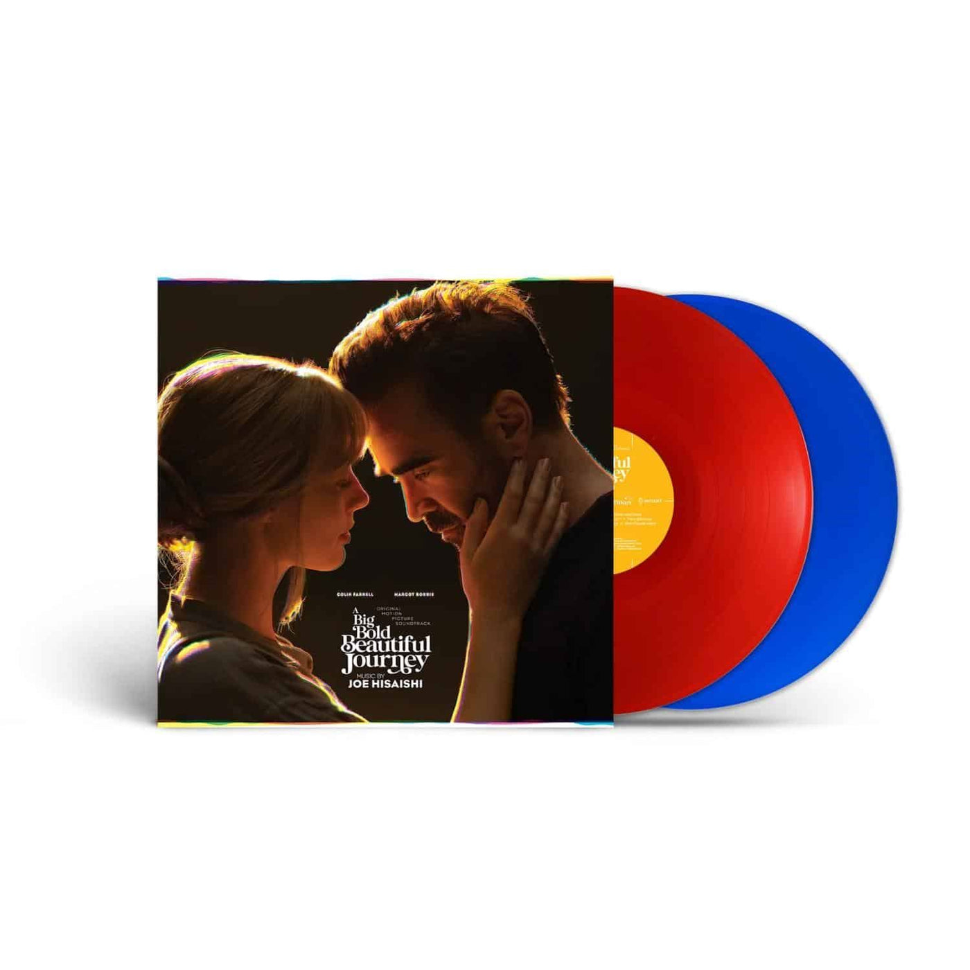 A Big Bold Beautiful Journey - Joe Hisaishi 2x Red / Blue Vinyl LP Etched D-Side