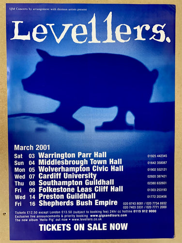 Levellers - Tour Poster 2001