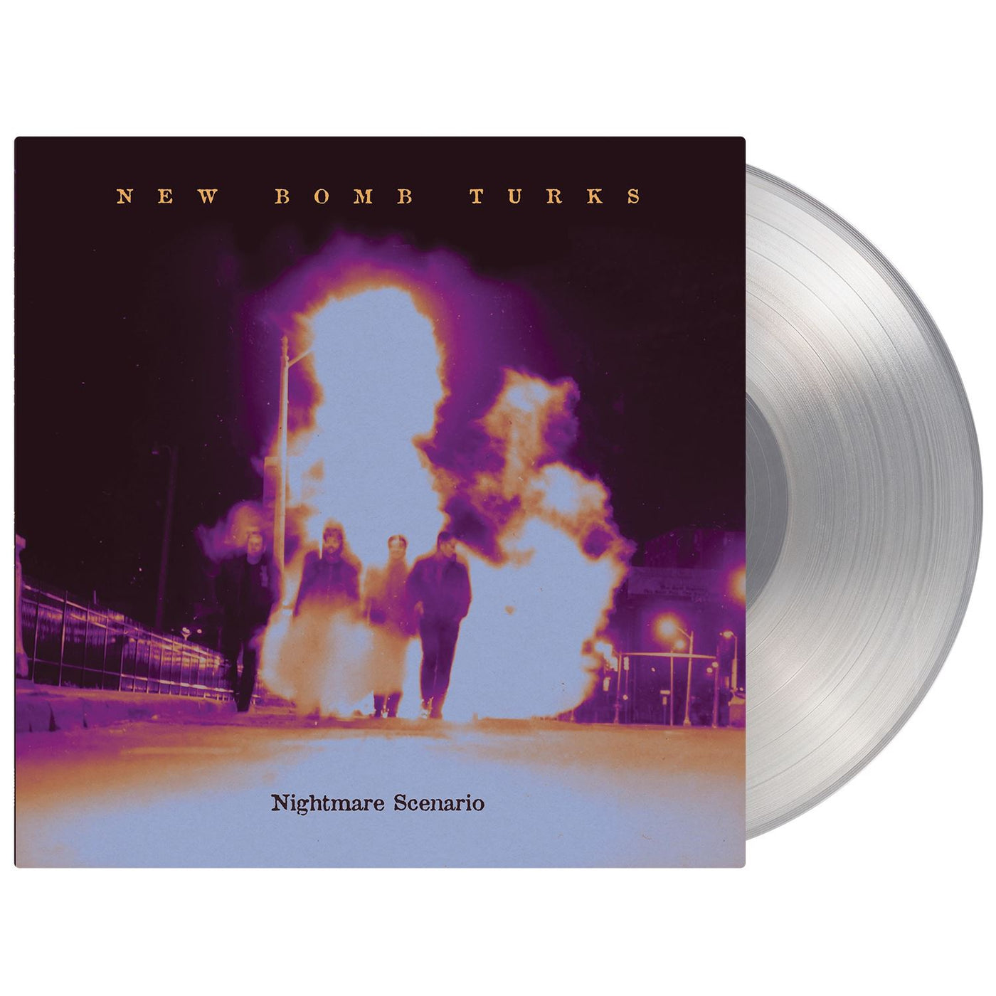 New Bomb Turks - Nightmare Scenario Limited Edition 180G Crystal Clear LP Reissue