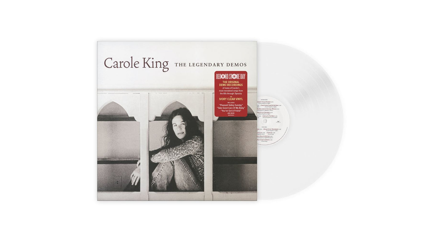 Carole King - The Legendary Demos Ivory Clear Vinyl LP Reissue
