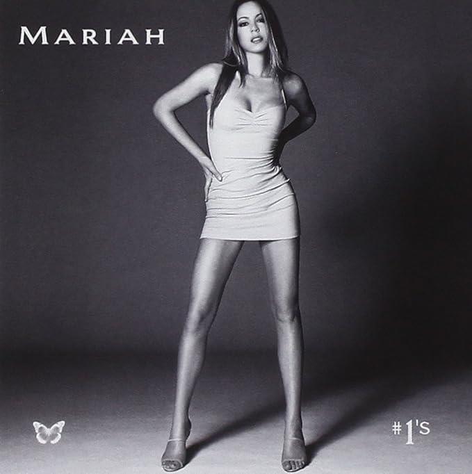 Mariah Carey - #1's 2x Metallic Silver & Black Swirl Vinyl LP