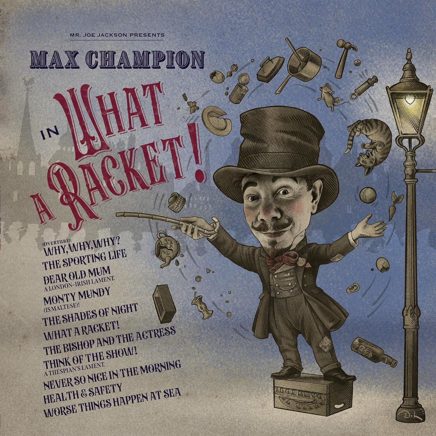 Joe Jackson - Presents Max Champion What A Racket! Vinyl LP