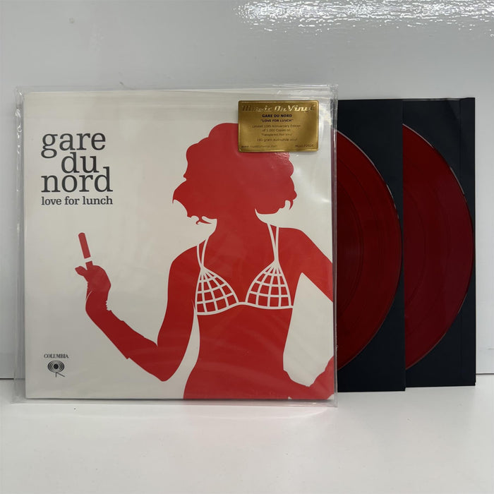 Gare Du Nord - Love For Lunch Limited Edition 2x 180G Transparent Red Vinyl LP