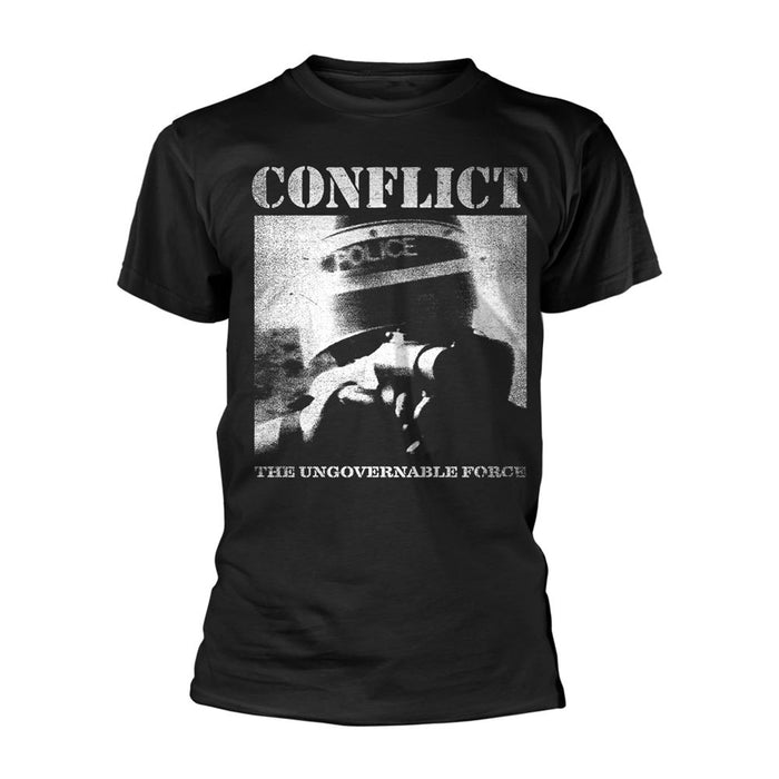 Conflict - The Ungovernable Force (Black) T-Shirt