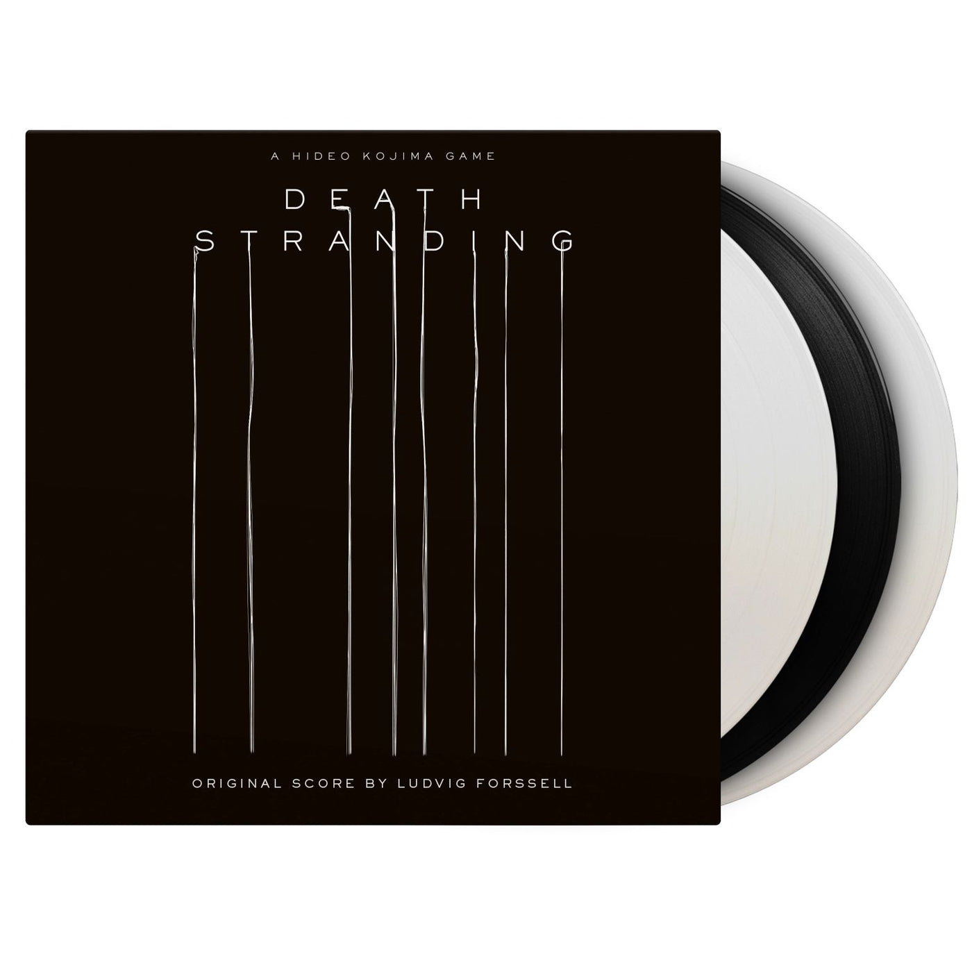 Death Stranding (Original Score) - Ludvig Forssell Limited Edition 3x 180G White Marbled / Black Vinyl LP Reissue