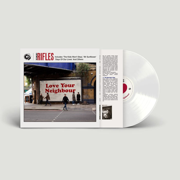 The Rifles - Love Your Neighbour White Vinyl LP