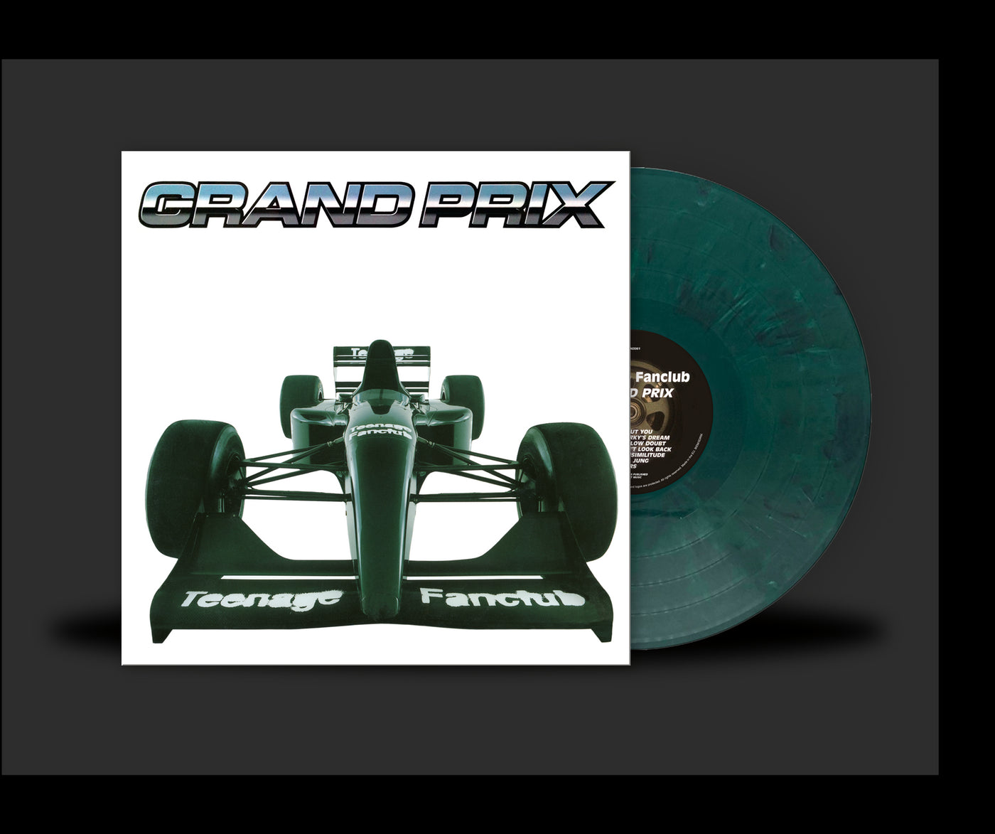 Teenage Fanclub - Grand Prix National Album Day Green & Black Marbled Vinyl LP