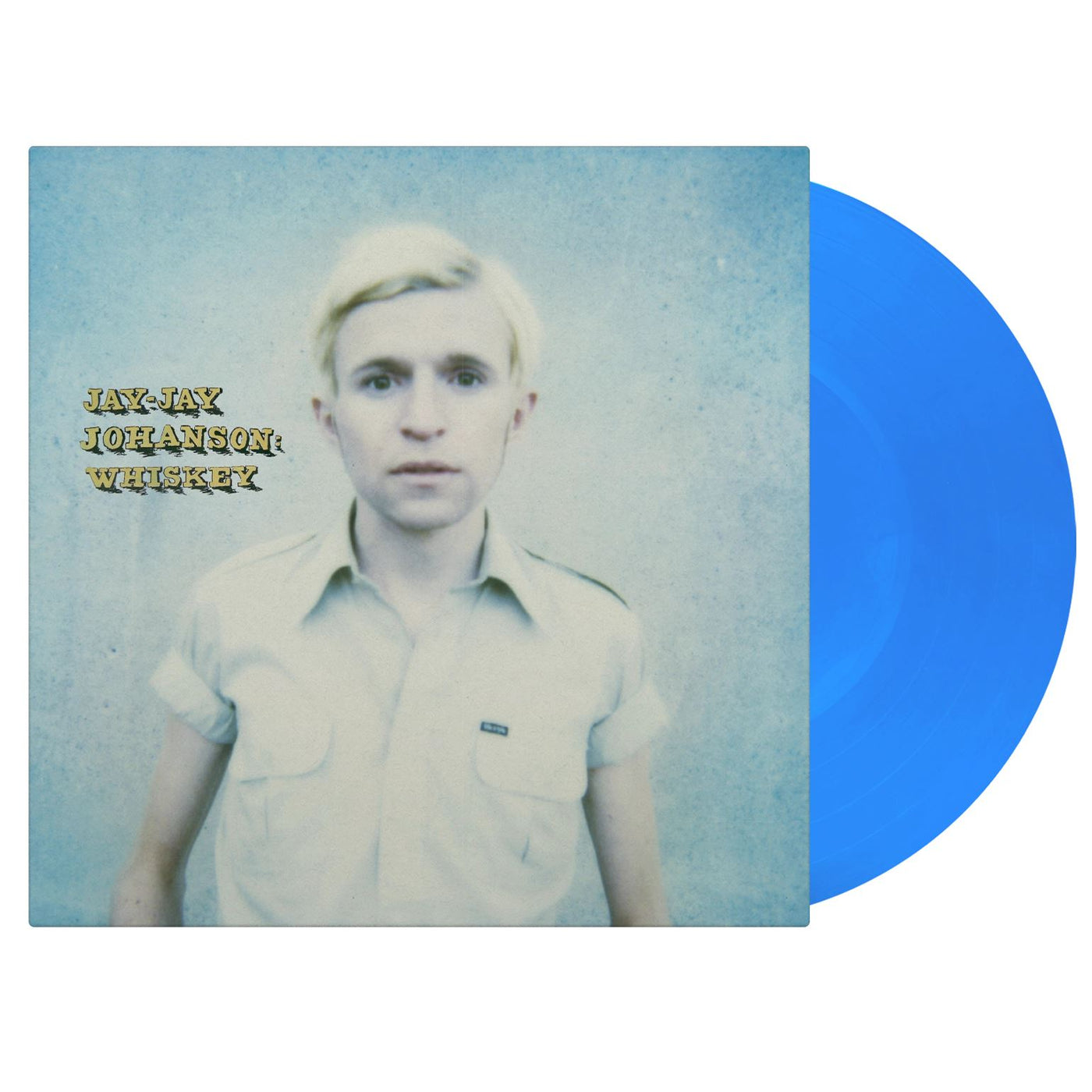 Jay-Jay Johanson - Whiskey Limited Edition 180G Translucent Blue Vinyl LP Reissue