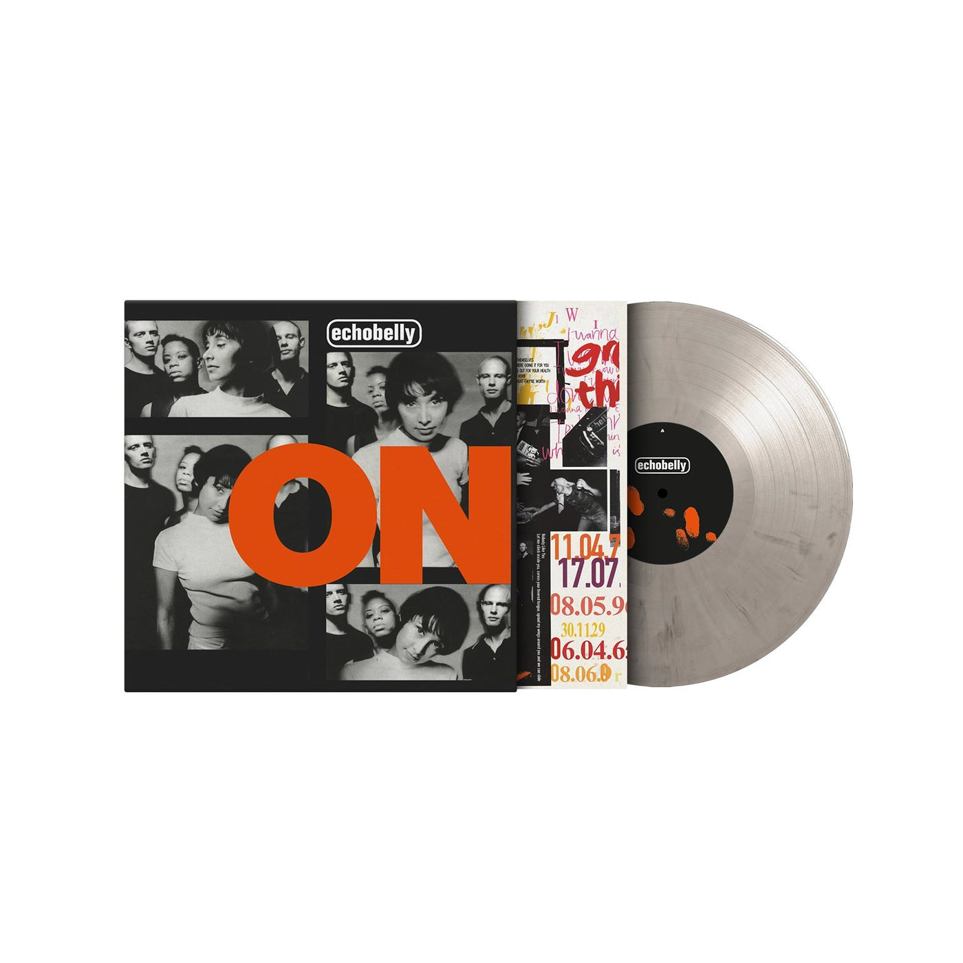 Echobelly - On Limited Edition 180G Grey Marbled Vinyl LP Reissue