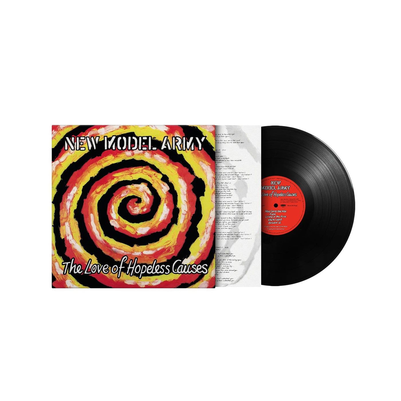 New Model Army - Love Of Hopeless Causes 180G Vinyl LP Reissue