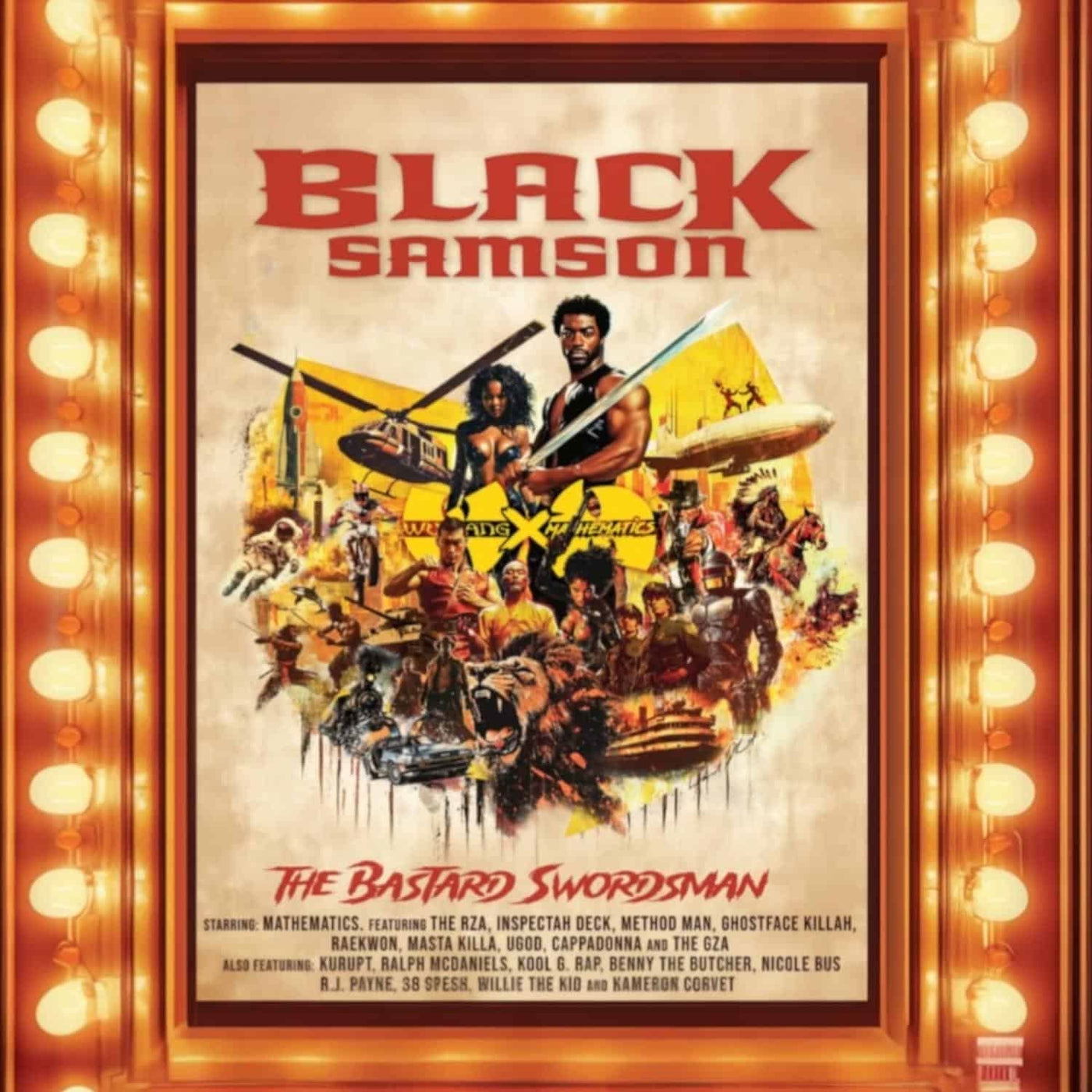 Wu-Tang and Mathematics  - Black Samson, The Bastard Swordsman: Wu-Tang, The Saga Continues Collection Vinyl LP