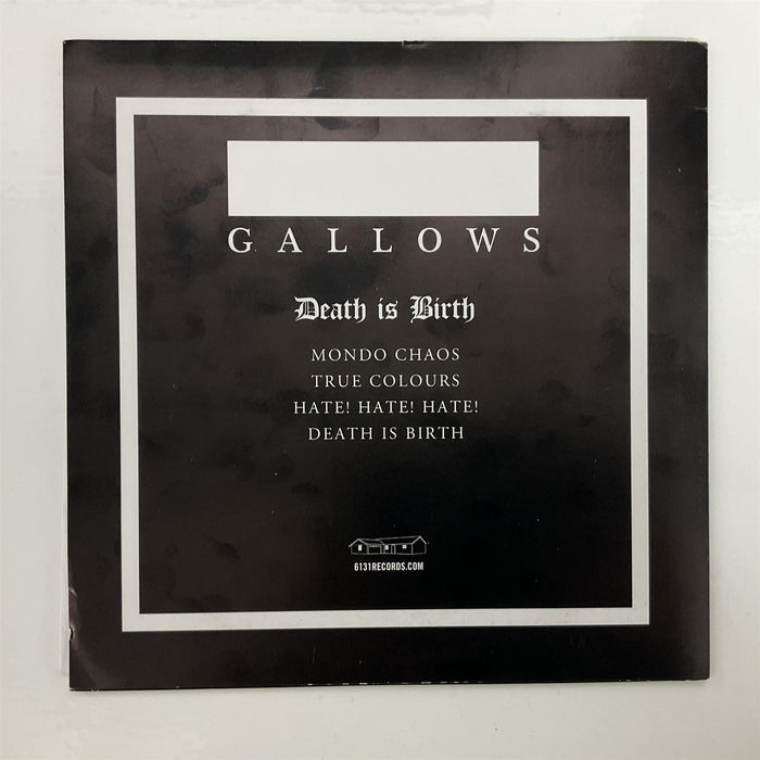 Gallows - Death Is Birth 7" Vinyl EP