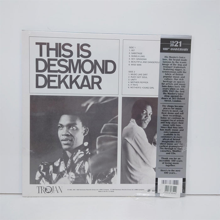 Desmond Dekker - This Is Desmond Dekkar Limited Edition Green Vinyl LP Reissue