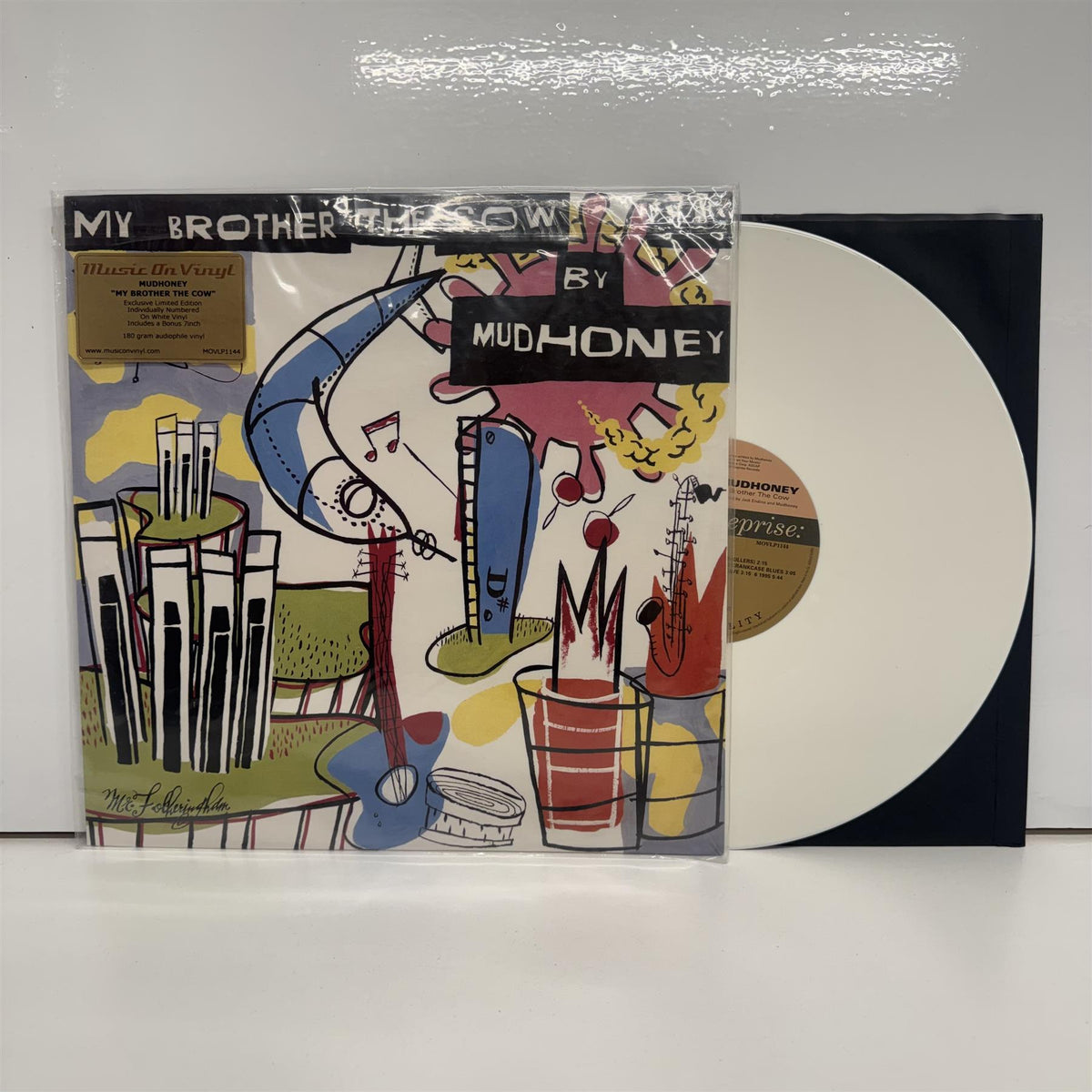 Mudhoney - My Brother The Cow Limited Numbered 180G White Vinyl LP