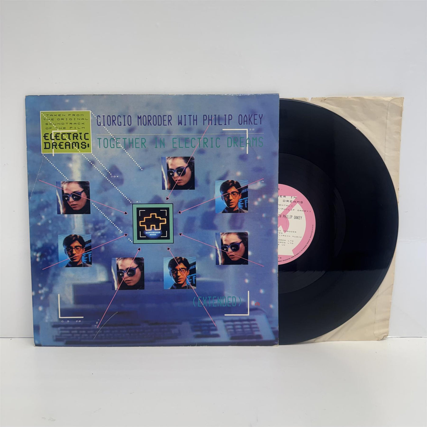 Together In Electric Dreams (Extended) - Giorgio Moroder With Philip Oakey 12" Vinyl Single