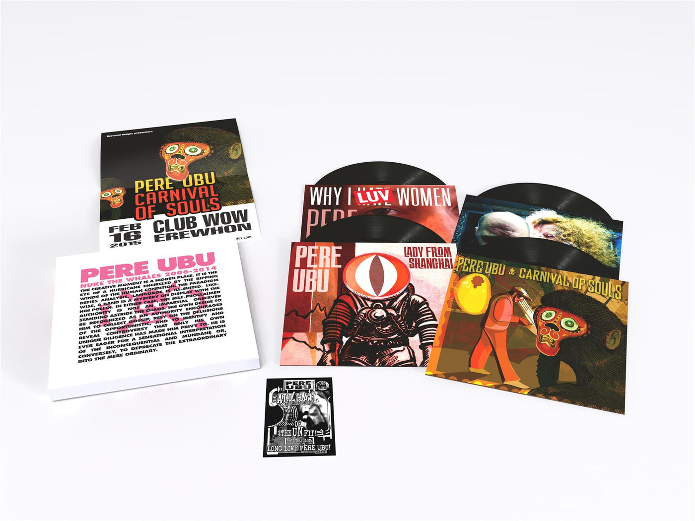 Pere Ubu - Nuke The Whales 2006-2014 4x Vinyl LP Box Set