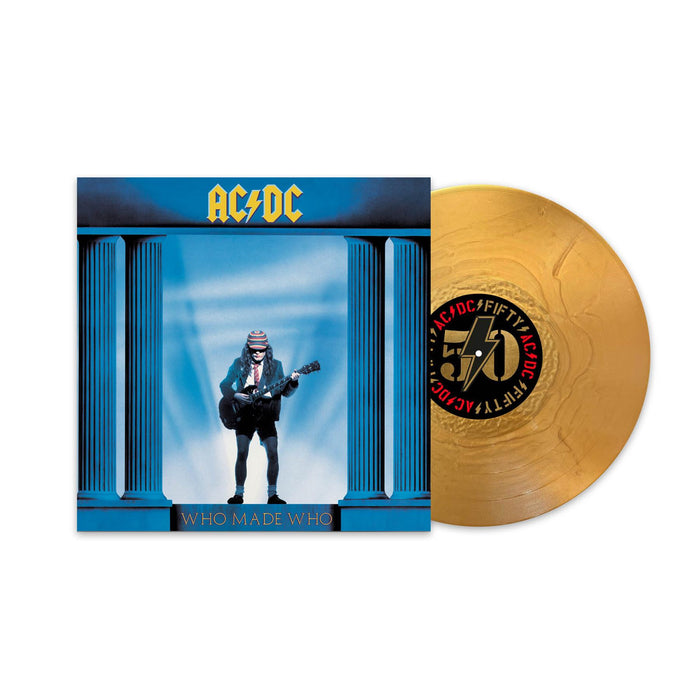 AC/DC - Who Made Who 50th Anniversary Gold Vinyl LP Reissue