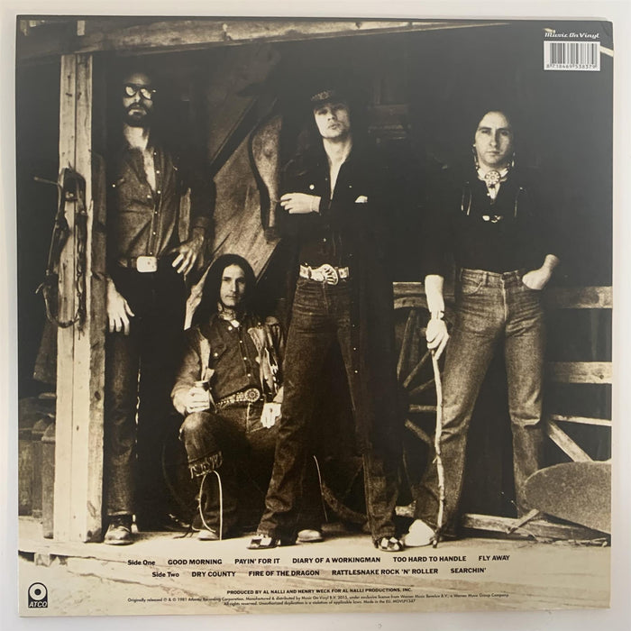 Blackfoot - Marauder 180G Vinyl LP Reissue