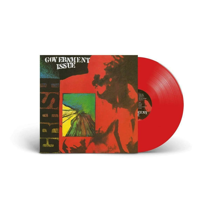 Government Issue - Crash Red Vinyl LP Reissue