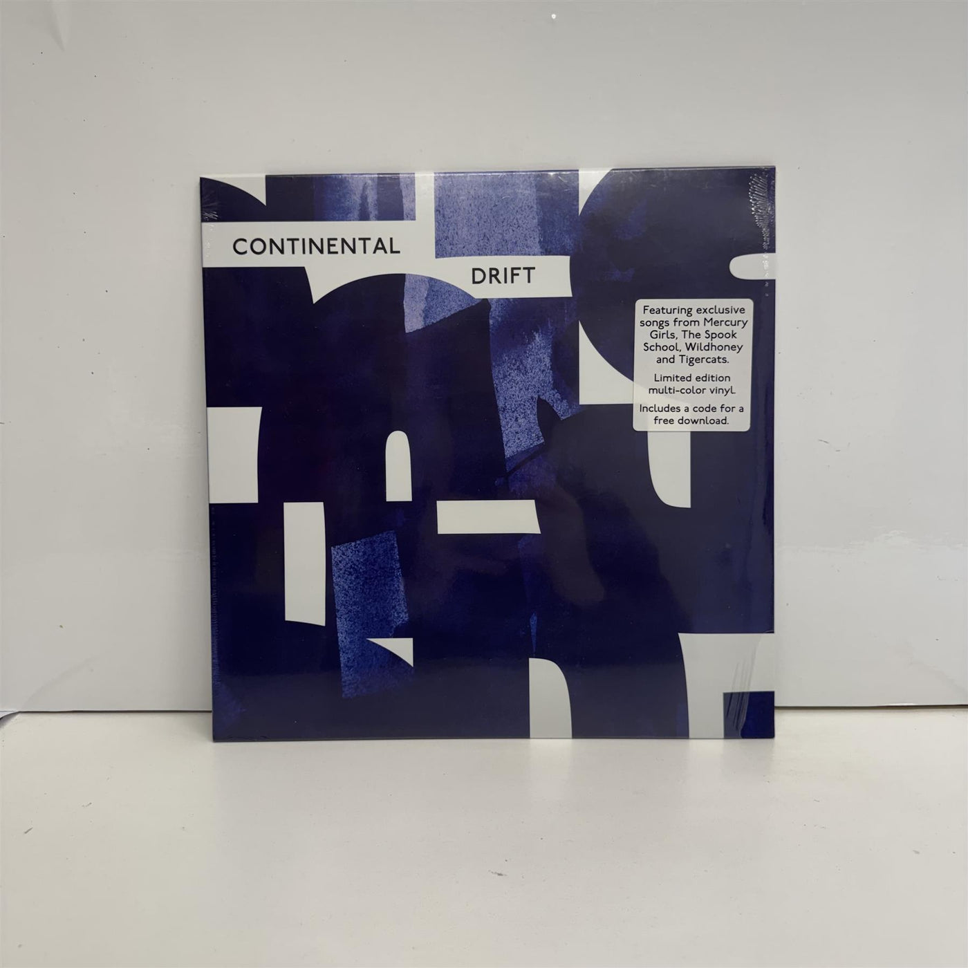 Continental Drift - V/A White & Blue Vinyl LP