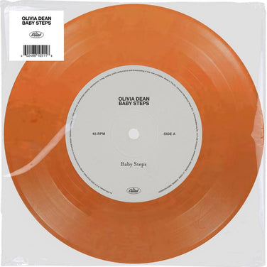 Olivia Dean - Baby Steps 7" Orange Vinyl Single