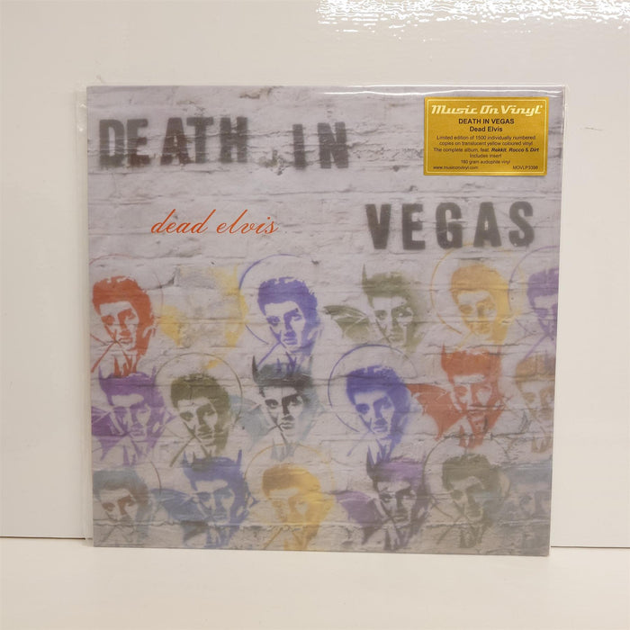 Death In Vegas - Dead Elvis Limited Edition 2x 180G Yellow Vinyl LP Numbered Reissue