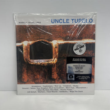 Uncle Tupelo - March 16-20, 1992 180G Vinyl LP