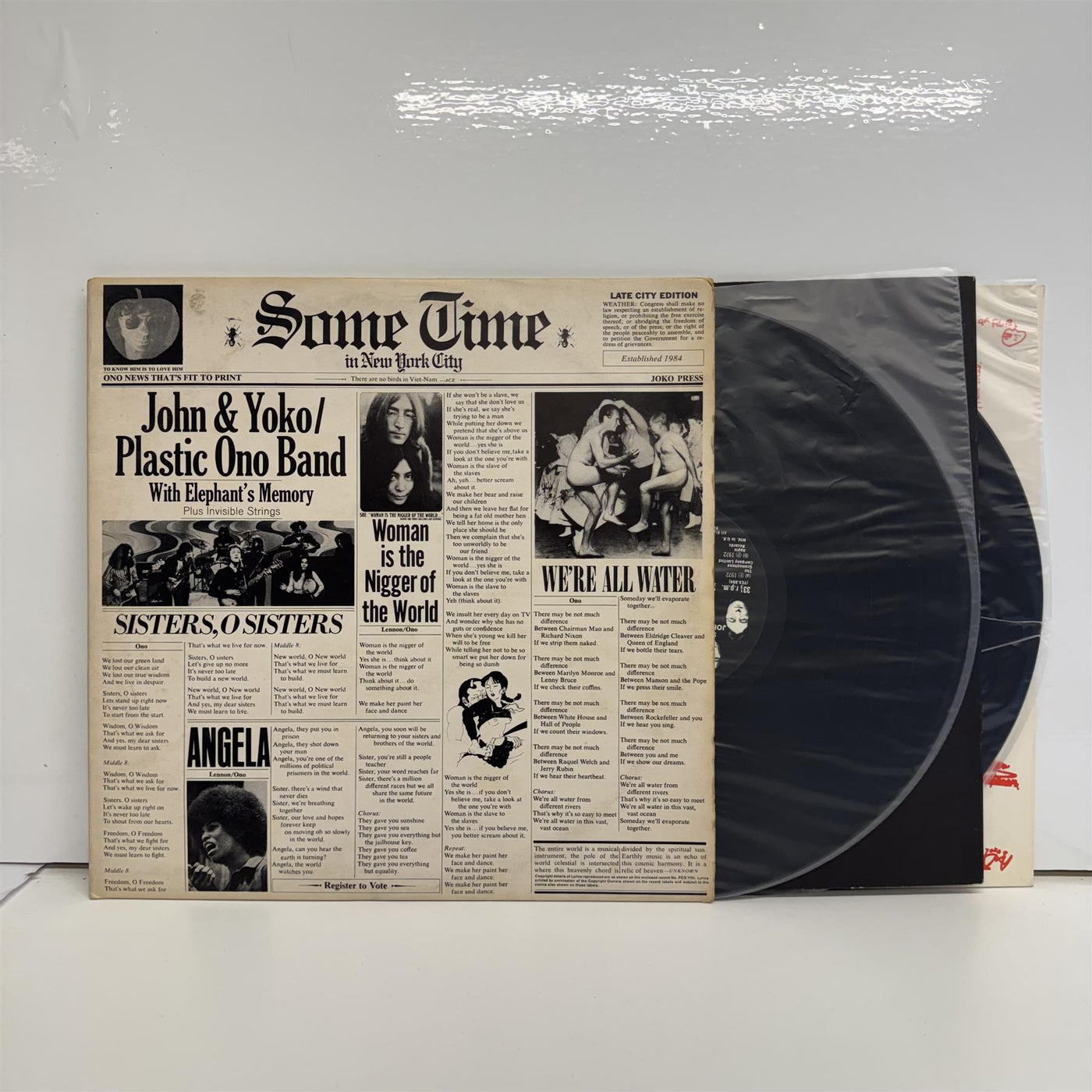 John & Yoko - Some Time In New York City First Press 2x Vinyl LP
