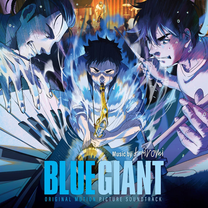 Blue Giant (Original Motion Picture Soundtrack) - HIROMI 2x Blue Vinyl LP