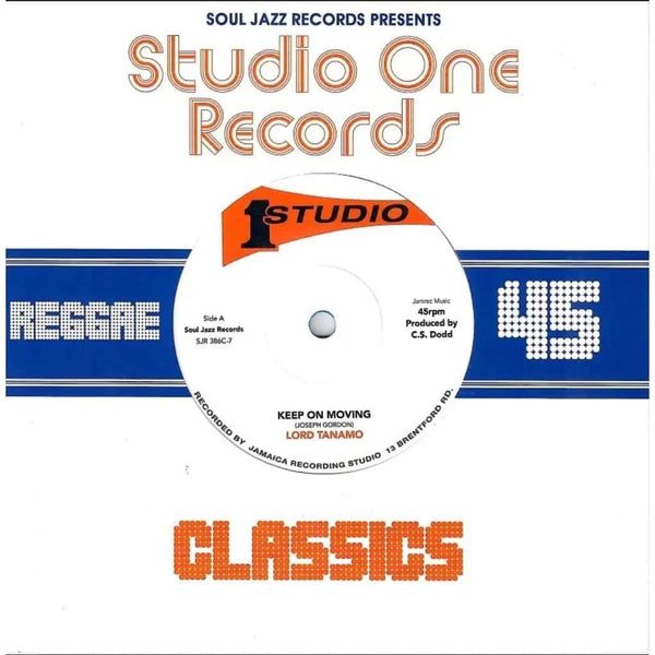 U.K 7” Totary Together - Jackie Mittoo Lord Tanamo & Jackie Mittoo - Keep On Moving / Totally Together 7