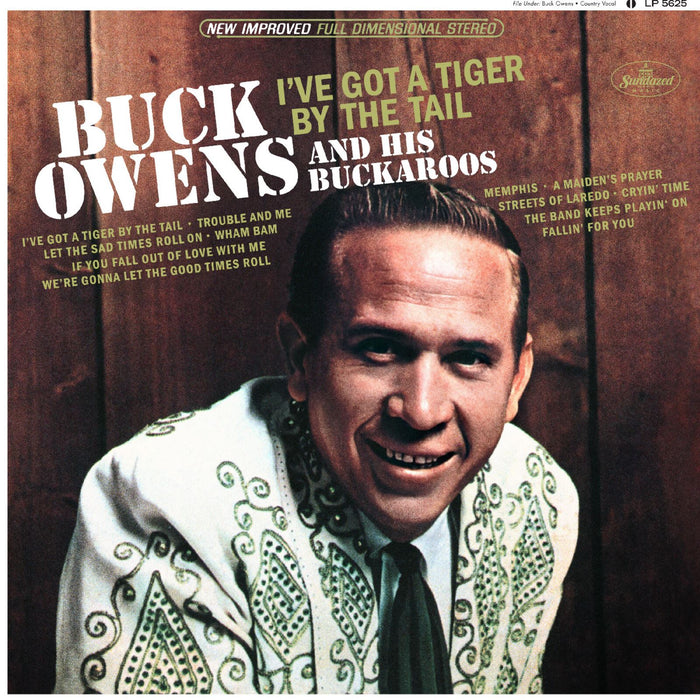 Buck Owens - I've Got A Tiger By The Tail RSD Black Friday Orange Vinyl LP