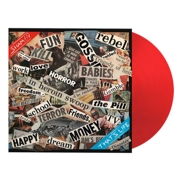 Sham 69 - That's Life Limited Edition 180G Translucent Red Vinyl LP Reissue